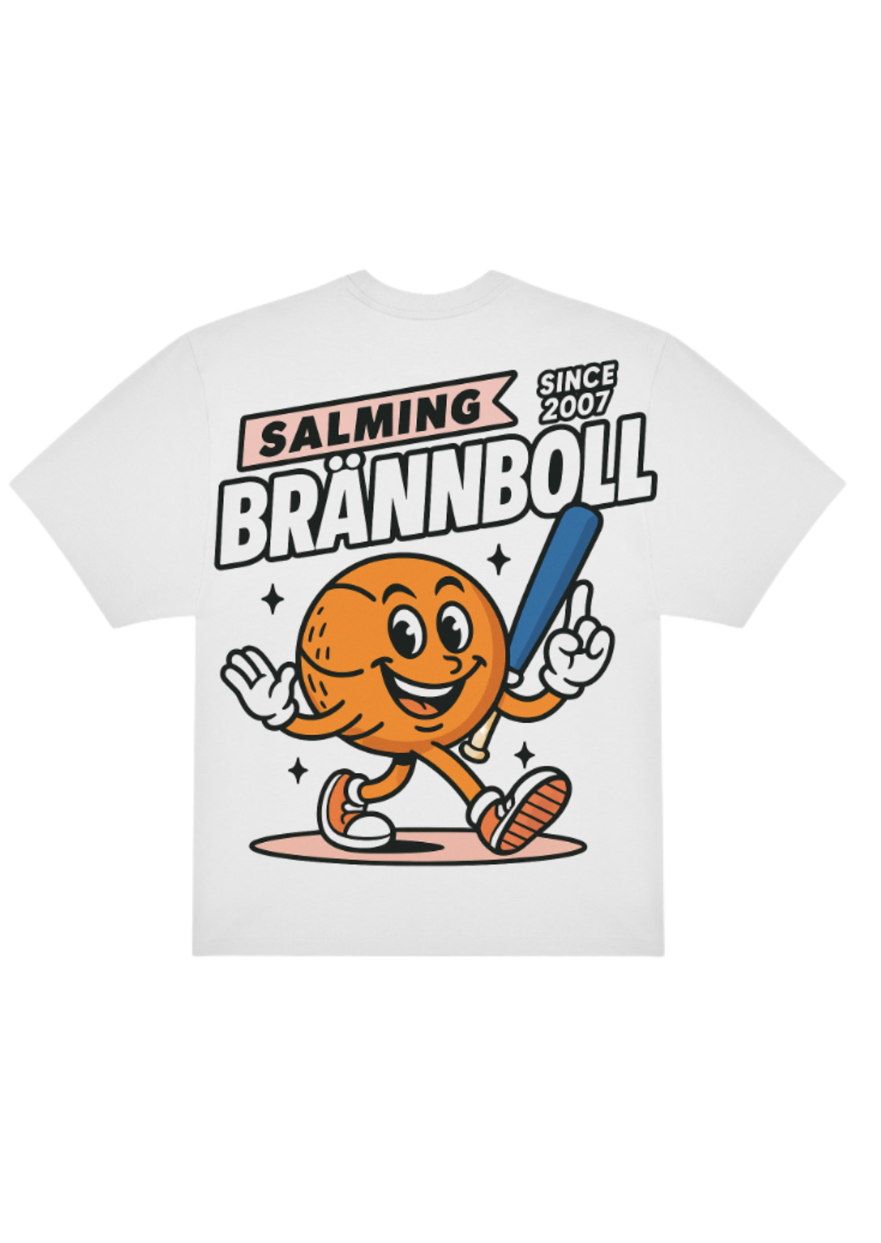 Salming Brännboll Mascot Tröja baksida